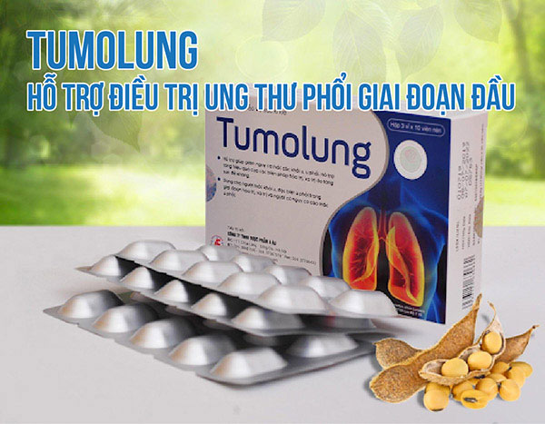 Tumolung chứa hoạt chất sinh học tự nhiên giúp hỗ trợ điều trị và phòng ngừa ung thư phổi 